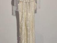 [736]MMMJ High-end Champagne Chinese-style Qipao & Evening Gown, Traditional Style Dress for Marriage Registration, Bridal Toast & Homecoming Banquet