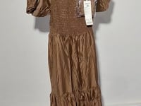 [840]N [Carnival Price] Gorialia Tencel Women's Dress Summer 2025 New Model Elegant and Tasteful Long Dress 1E5R4K82B