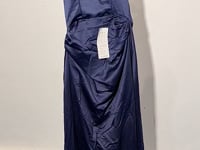 [186]N New women's one-shoulder evening gown, elegant banquet-style dress for art exams, performances, annual meetings, and hosting events; sophisticated and noble