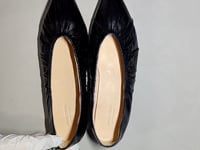 [154]N ANN French-style elegant relaxed single shoes for women, 2025 early spring new arrival, pointed toe, ruffle detail, slip-on, shallow opening, flat shoes