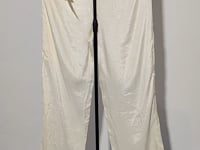 [422]N Solid Color Premium Loose Wide-Leg Pants for Women, New Arrival, Slimming Commuter Style, Designed with High Waist and Drapey Straight Fit for Casual Wear