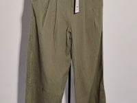 [921]G   UNSPOKEN Women's Wide-Leg Trousers with Bow Ties, Summer 2025 New Arrival, Loose Fit, Double Pleats, Drapey Casual Pants