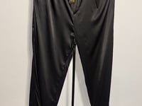 [211]G   Heavy Silk Women's Pants Long Pants Mulberry Silk Wide-Leg Pants Summer High Waist Loose Slimming Draping Silk Satin Suit Pants