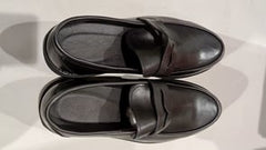 [521]N Basic Commute // British Retro Handcrafted Genuine Leather Business Casual Slip-On Loafers for Men