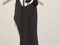 [674]N [Carnival Price] Mix Selection | Black Buck No. 61 One-Shoulder Floral Slim Fit Dress 2025 Summer French Light Luxury