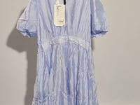 [096]NM  new puff sleeve tyndall dress beautiful long dress
