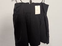 [319]NM   Adjustable Strap U-Shaped Styling Strip Anti-Flash Fluffy Tank Top