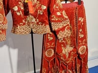 [026]NM  Chinese Xiuhe Wedding Costume, Traditional Bridal Outfit for Wedding & Banquet, Plus Size & High-end Xiuhe Dress