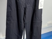 [242]M   [Elite Symbol] CHICJOJO Women's Pants  Summer Navy Straight Narrow Casual Commuter Nine-Point Pants