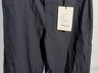 [754]G    [Light Elegance for the Workplace] CHICJOJO Women's Casual Pants,   Summer Navy Straight-Leg Ankle-Length Commuter Pants