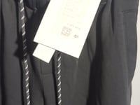[768]GM   Soft Air-Layer Drawstring Sweatpants, Versatile Drape Silhouette, Casual Straight-Leg Tracksuit Pants