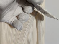 [745]G    Japan direct mail Issey Miyake pleated patchwork high-waisted straight pants loose wide-leg pants for women