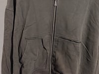 [457]G    IN EXISTENCE SS25 Deconstructed Distressed Double-Layer Patch Pocket Cropped Zip-Up Washed Hoodie