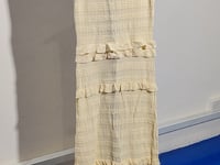 [811]N S Brand Shenzhen Nanyou High-End Women's Clothing 2025 Spring New French Chic Chanel-Style Ruffle Sleeveless Knit Dress