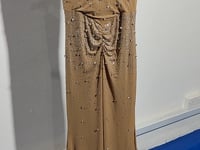 [698]N Luxurious Heavy Craftsmanship Wallpaper Elegance Fully Beaded Sexy Corset Tube Dress Waist Hip Long Slimming Evening Gown for Women