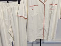 [559]G    [Carnival Price] CremeSu Sleepwear Relaxed Series Short-Sleeve Set with Collar: Comfortable, Cool-to-the-Touch, Skin-Friendly Modal Pajamas for Women, Summer