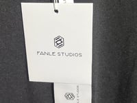 [574]G    FANLE STUDIOS Imported Triacetate Cool Drawstring Slimming Row Style Stylish Casual Sleeveless Dress