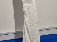 [828]M  French-style lightweight wedding dress, woodland-inspired minimalist travel photography V-neck high-end white slimming small train welcome outgoing cane dress