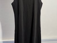 [377]N Deep Breath U-neck deep long dress