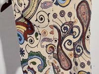 [036]MM  Five-Color Jacquard Floral Fitted Camisole Top, Nordic Style