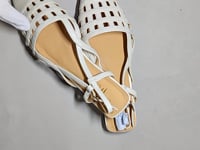 [471]GM    Summer New Women's Square-Toe Flat Openwork Woven Peep-Toe Sandals Roman-Style
