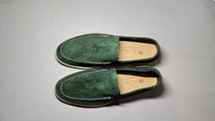 [418]GM    Men's Loafers Casual Flat Slip-On Lazy Shoes British Comfortable Retro Versatile Men's Shoes