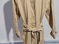 [128]GM  Women's Trench Coat Summer Casual Fashion Single-breasted Outdoor Twill Trench Coat 1241686