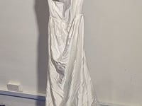 [206]GM   Off-shoulder Satin Bridal Gown Matching "West Palace Magistrate" Style Light Wedding Dress French Robe for Wedding Registration Photo Shoot