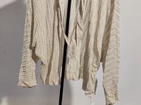 [536]GM    Essential Summer Linen-Viscose Blouse / Light Cooling Cardigan and Camisole