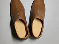 [314]NG    Women's Ultra-Soft Lambskin Flats Pointed Toe Thick Heel Ankle-Low Cut Leather Shoes 5.5cm Mid-Heel Casual Slip-On