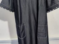 [314]NG    Plus-Size Light Luxury Custom Pearl Short-Sleeved Elegant Dress for Women