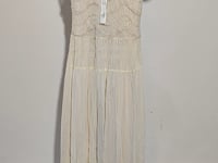[128]G   Independent Bug 25ss “Elegant” OP Dress, High-end Design with Heavy Pleating, Chic Short-sleeve Dress