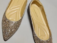[873]G   Marylan [Daybreak] Champagne Gold Wedding Shoes, Premium Feel, Showhe/White Gown Two-Way Wear Flat Singles