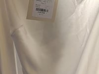 [633]N [Dong Jie's Same Style] echo bridal White Custom French Bride Engagement Toast High-end Evening Gown