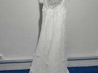[248]N French Style Strapless Wedding Dress for Bride, High-End Texture, Woody Forest Style Heavy Lace Mermaid Bride Dress with Small Train