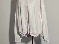 [906]G   Gucitoc Unisex! Women's Windbreaker with Back Letter Embroidery, Standing Collar Jacket,