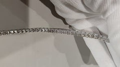 [650]G    imported moissanite bracelet pt950multi-gem stone unisex bracelet high-end bracelet