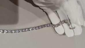 [906]G    Bracelet with 20/30/50 Point Imported Moissanite , Fashionable Jewelry Anklet