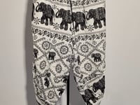 [083]G   Kuraishi Kazuki Men's Summer Beach Floral Shorts, Lightweight Thai-Style Harem Pants, Chinese-Style Loose Casual Trousers, Trendy