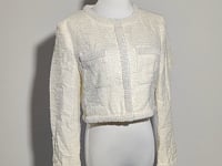 [858]N SP Shanghai Nanyou High-End Women's Autumn French-Style Heavy Sequin Short Jacket