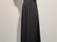 [816]MM  [Waist-Slimming Dress Series] Black Dress Women's Gown Long Dress