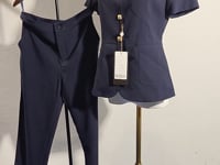 [098]G    [Promotional Price] Shirley Elegant Professional Suit for Women - Summer Fashionable and Stylish Blazer, Office Wear for White-Collar Workers, Short-Sleeve Work Uniform (Lightweight)