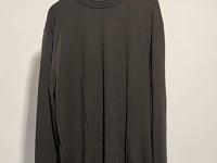 [896]N Springtime Skin-Friendly Comfort Easy-Care Wool Refined Double-Layer Crewneck Sweater