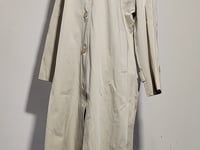 [204]N Autumn Stroll Heavy Duty Long Trench Coat Single-Breasted Women's Casual Khaki Coat