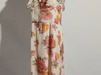 [378]N [Plus Size] PLUSMALL [Wandering Among Flowers] Dress