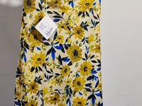 [006]N Meiyang Hawaii Skirt, Silk-like Oil Painting Print in Contrast Color, Fish-tail Mid-Length Skirt – Friday