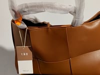 [656]N Commuter Large Bag Woven Tote Bag for Women Genuine Leather Large Capacity Work Handbag Laptop Bag Shoulder