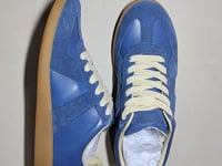 [008]N Top-tier Retro Style Sneakers with Velvet Toe Casual Flats Genuine Leather Versatile Lace-up White Shoes
