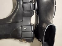 [932]N Dilraba Dilmurat’s signature chimney-style Martens boots for women—Genuine leather, thick-soled ankle boots with a refined look, mid-calf Chelsea boots for autumn and winter