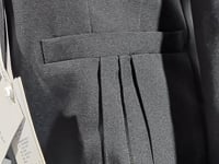 [008]N Aviny Women's Short Blazer, Slim-Fitting, OL Style, Single-Button Professional Suit